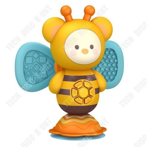 Td® Petite Histoire D'abeille Machine Hochet Alimentation Salle À Manger Chaise Ventouse Berceuse Jouet De Bain Jouets