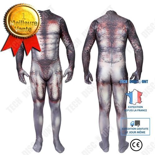 Td® Halloween Decoration Prédateur Prédateur Jeu Cosplay Costume De Scène Cosplay Hommes Collants Halloween Taille Xl