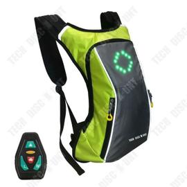 Go LED : un sac à dos avec clignotant pour vélo