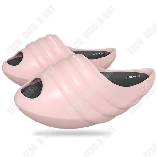 Td® Chaussons De Sport D'intérieur Pour La Maison D'été Équilibre Du Fond Épais Antidérapant Yoga 30 ° Ménisque Se Sentir À L'aise