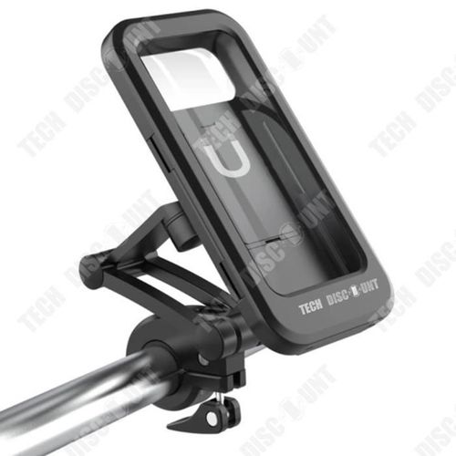 Td® Mobile Phone Holder Plastic Buckle Waterproof And Anti Fog Bicycle Motorcycle Electric Vehicle Touch Screen Mobile Phone Holder