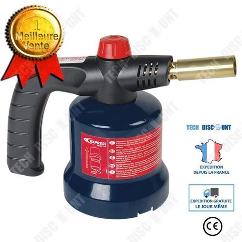 TD® Torche électronique de pistolet de soudage à haute température en aluminium de cuivre torche d'allumage de gaz de pétrole bleu