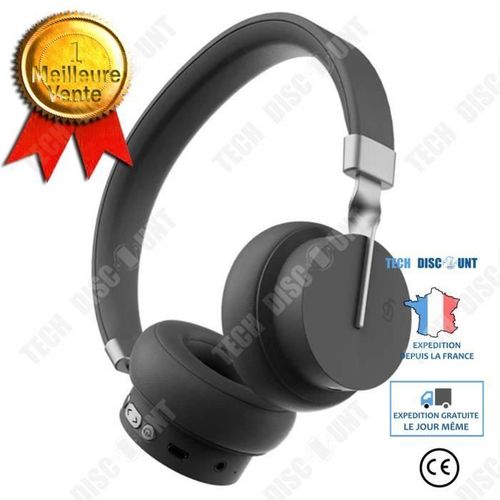 TD® Casque Bluetooth Casque de téléphone portable Casque de jeu sans fil P3