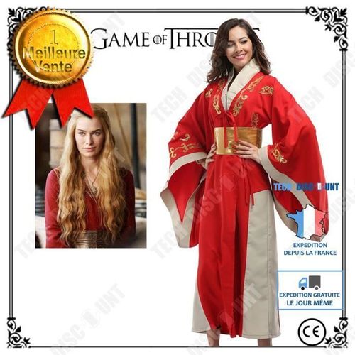 Costume De Cosplay Cersei Lannister - Tech Discount - Taille L - Rayures