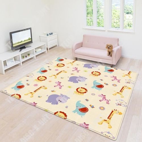 Td® Tapis De Jeu Tapis Rampant Pliable Tapis De Fitness Réversible Antidérapant Tapis De Jeu