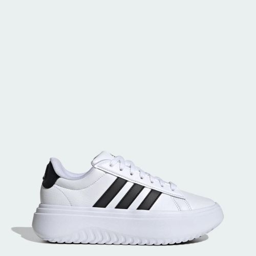 Chaussures Grand Court Platform Adidas Cloud White Core Black Core Black