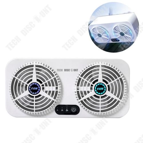 Td® Ventilateurs De Voiture Trois Vitesses Réglables Pour La Maison Et La Voiture Peu Bruyant Et Silencieux Ventilateur D'échappe