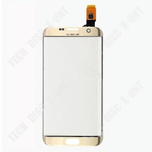 Td® Écran Tactile Pour Téléphone Portable Or Convient Au S7 Edge Sensible Hd Toucher Précis Verre Tactile Pour Téléphone Portable