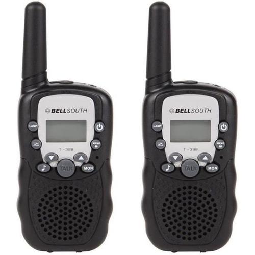 2pcs Talkie Walkie Jouet Enfant Plus De 3 Ans,Talkies Walkies Radio À 2 Voies Avec 8 Canaux,Lampe De Poche Lcd Cadeau Fête Noël