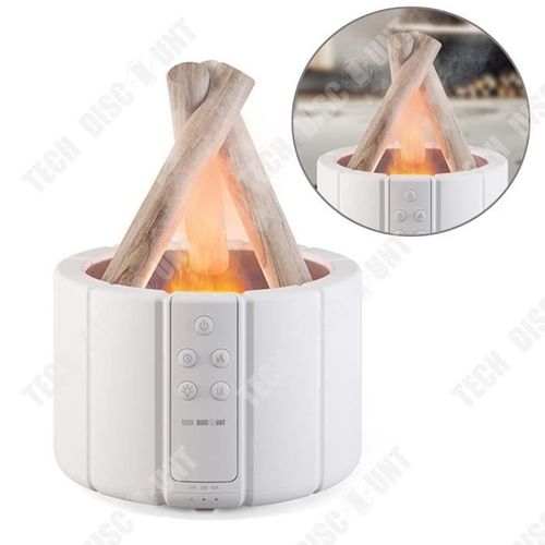 TD® Humidificateur 250ml Télécommande sans fil Vaporisateur à minuterie Minuterie intelligente Diffuseur d'aromathérapie pour la mai