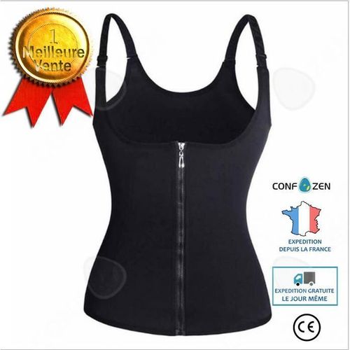 Confo® Gilet Amincissant Corset De Transpiration Extrême Pour Le Corps De Sport