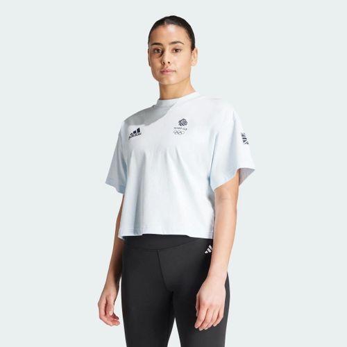 T-Shirt Équipe De Grande-Bretagne Icons Adidas - Sky Tint - L