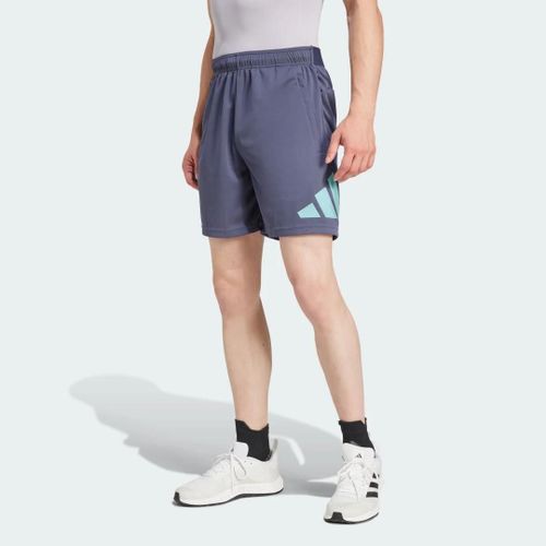 Short De Training Avec Logo Train Essentials Adidas - Shadow Navy / Mint Ton - M 18 Cm