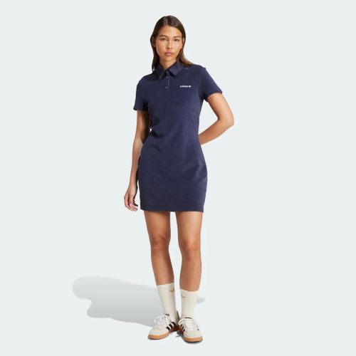 Robe Tissu Éponge Adidas - Shadow Navy - M