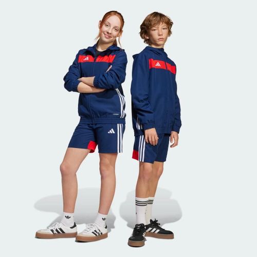 Short Toile Tiro 25 Essentials Enfants Adidas - Team Navy / Red - 5-6a