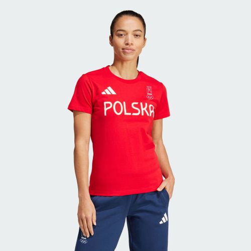 T-Shirt Pologne Essentials Adidas - Better Scarlet - S