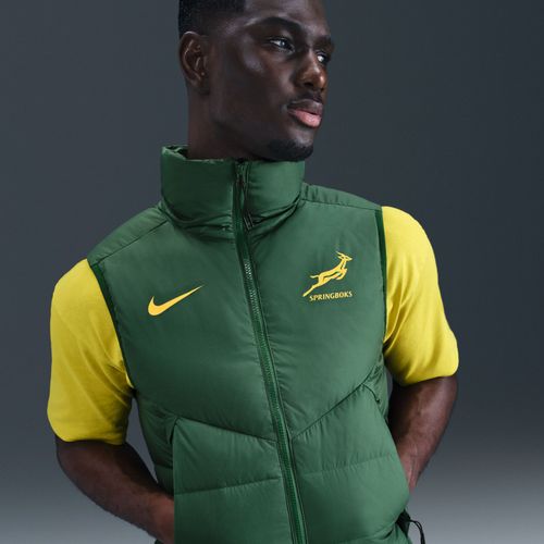 Veste De Survêtement Sans Manches De Rugby À Garnissage Nike Springboks Pour Homme - Vert