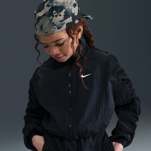 Veste Tissée Nike Sportswear Pour Fille - Noir