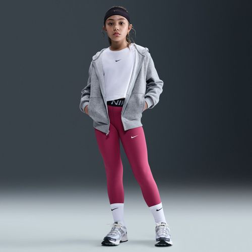 Legging Taille Mi-Haute Nike Pro Pour Fille - Pourpre