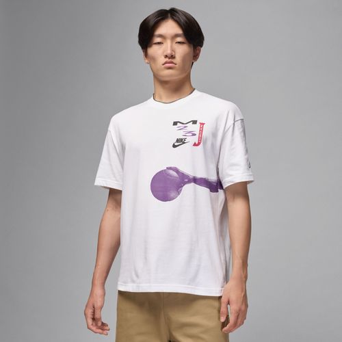 T-Shirt À Motif Oversize Jordan Flight Pour Femme - Blanc