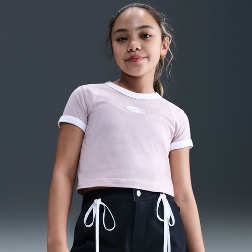 T-Shirt Court Nike Sportswear Pour Ado (Fille) - Pourpre