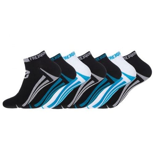 Lot De 7 Paires De Chaussettes Courtes Freegun : 43-46