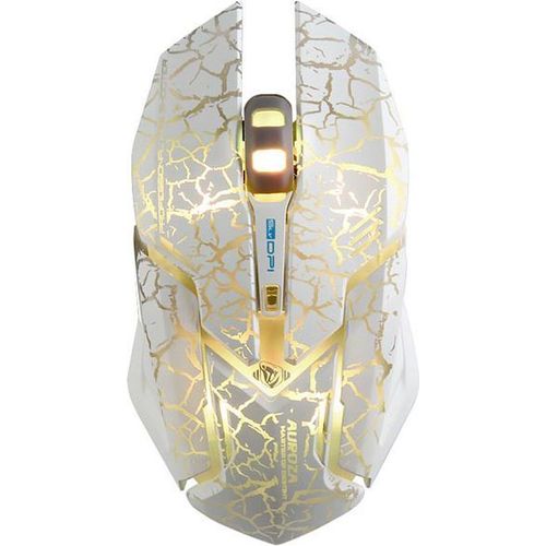 E-blue Auroza, Optique, USB, 4000 DPI, 4500 ips, 138 g, Blanc