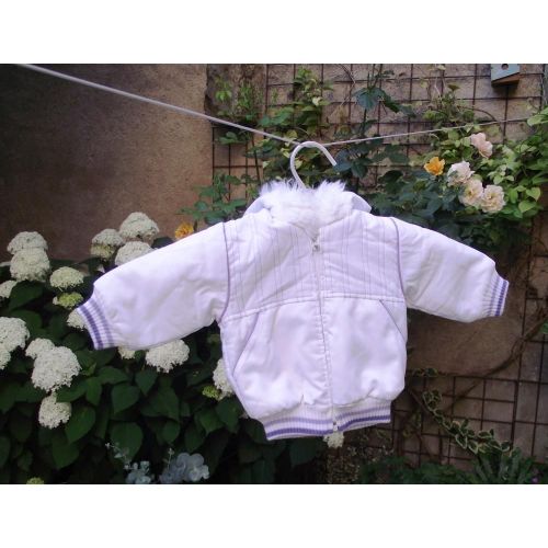 Blouson Bébé Pour Fille Ou Garçon Absorba 3 Mois  Composition 67 % Polyester 33 % Viscose