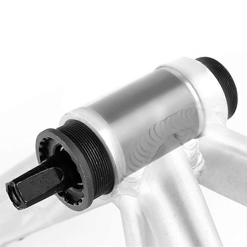 Pièces De Vélo Pour Axe De Pédalier De Pédalier De Trou De Vélo Pour Manivelle D'axe Conique Carrée (68x118mm)