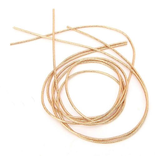 Fil À Broder Fil De Cuivre Couture Couture Brillant 1,5 Mm De Diamètre Manuel Bricolage Chaînedark Golden