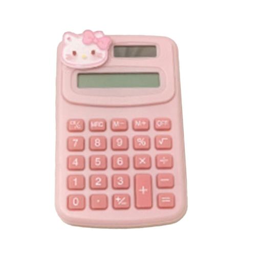 Calculatrice de dessin animé Petite calculatrice de poche portable multifonctionnelle avec affichage LED pour bureau Bureau École Maison Type 5