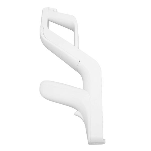 Pistolet Lumineux De Manette De Jeu Résistant Aux Rayures Stable Réduire La Fatigue Pistolet Léger Pour Manette Wii Blanc Blanc