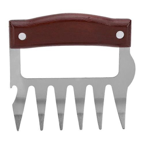 Fourchette de barbecue en acier inoxydable Viande divisée Déchirure de chair BBQ Outil de cuisine