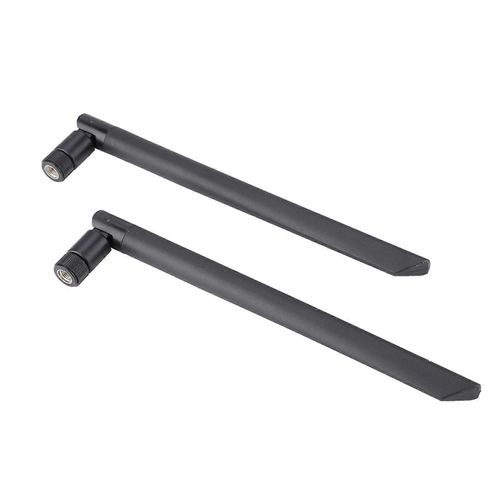 Câble de carte réseau 2PCS M.2 / NGFF et 2 antennes 6DBi pour Intel 9260NGW / 7265AC / 9650AC / BCM94360