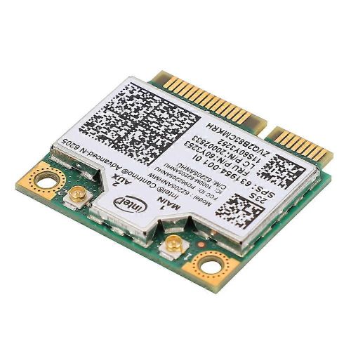 300 Mbps pour la carte réseau Intel Wireless-N 6205 Mini PCI-E pour ordinateur portable Thinkpad