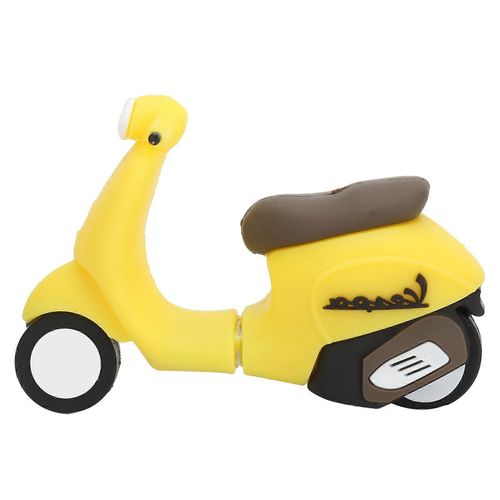 Memory Stick 2.0 USB Clé USB Clé USB Stockage De Données Dessin Animé Voiture Électrique Poupée Jaune16 Go