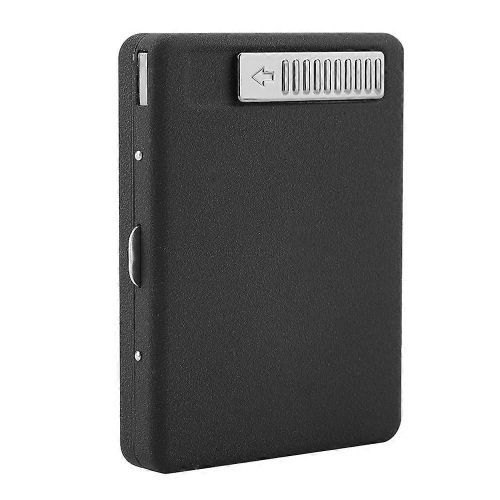 Étui à cigarettes électrique rechargeable coupe-vent sans flamme