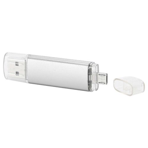 USB Memory Stick OTG Flash Drive 2 en 1 Thumb U Disk USB2.0 Accessoires informatiques128GB