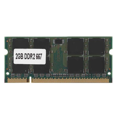 DDR2 2G 667MHZ pour PC2-5300 Mémoire entièrement compatible pour carte mère Intel/AMD 200 broches