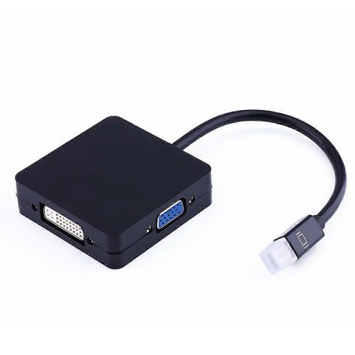 Câble audio pour MacBook Pro Câble adaptateur Thunderbolt Mini DP Mini Displayport vers HDMI DVI VGA