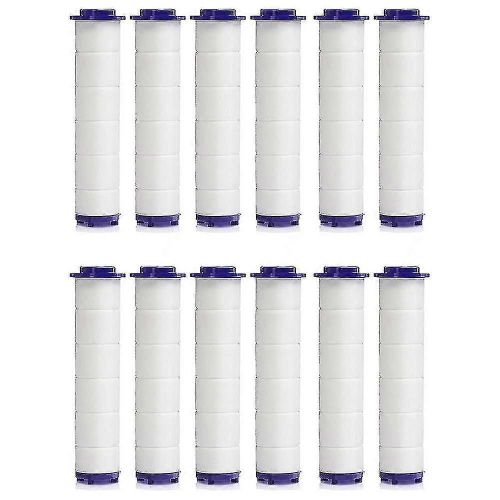12pcs Turbo Fan Filtres de pomme de douche - utilisés pour la pomme de douche portative à hélice haute pression -