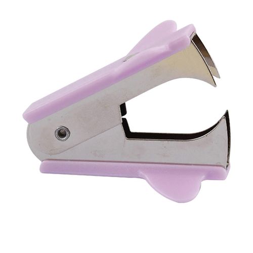 Extracteur D'agrafes Portable Retrait Efficace Conception Ergonomique Extracteur D'agrafes Pour Les Départements Financiers De Bureau Lavande Violet