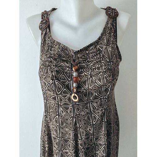 Robe Débardeur Taille Xxl Imprimé Ethnic