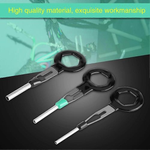 Voiture Wire Harness Plug Terminal Extraction Pick Connector Crimp Pin Back Needle Remove Tool Set
