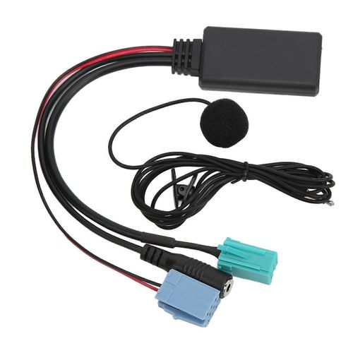 Autoradio Audio Aux Câble Adaptateur D'entrée Mp3 De Remplacement Pour Clio Espace Kangoo Laguna 2005 ?2011