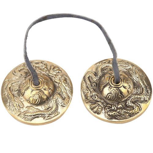 Artisanat Méditation Tibétaine Cloche Percussion Bouddhiste Instrument#