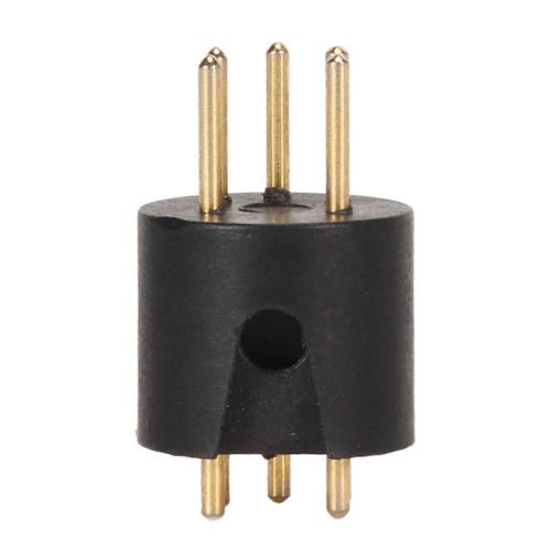 Platine vinyle 5 broches DIN plaqué or mâle Plug Bras de lecture DIN Plug Connector pour LP Vinyle Tourne-disque Bras