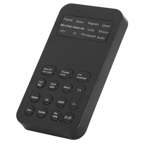 Mâle à Femelle Sound Changer Game Live Broadcast Téléphone Ordinateur Mini Carte Son Universelle