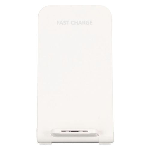 Chargeur Sans Fil 15w Couchable Vertical Pliable Bureau Rapide Téléphone Portable Sans Fil Support De Charge Blanc