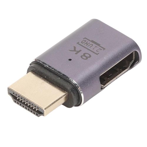 Adaptateur d'interface multimédia HD mâle à femelle Coupleur d'interface multimédia HD 8K pour téléviseurs HD Projecteurs Moniteurs